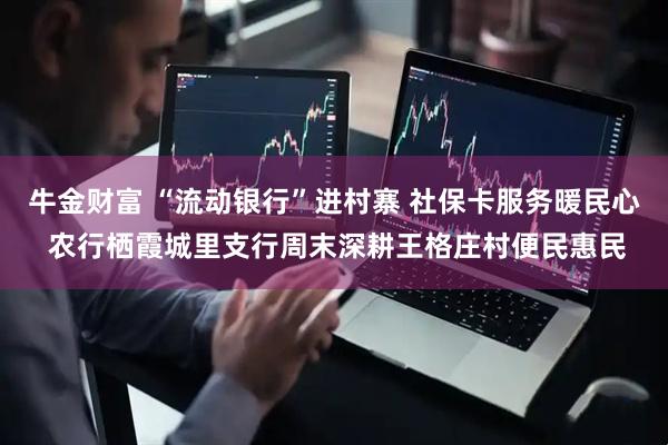 牛金财富 “流动银行”进村寨 社保卡服务暖民心 农行栖霞城里支行周末深耕王格庄村便民惠民