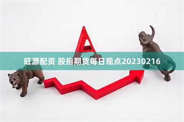 旺源配资 股指期货每日观点20230216