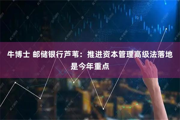 牛博士 邮储银行芦苇：推进资本管理高级法落地是今年重点